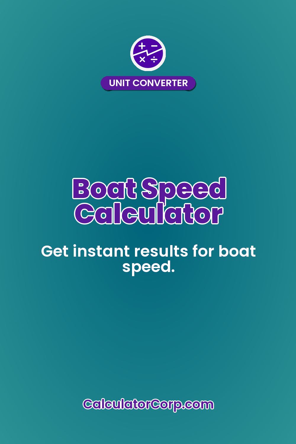 Boat Speed Calculator