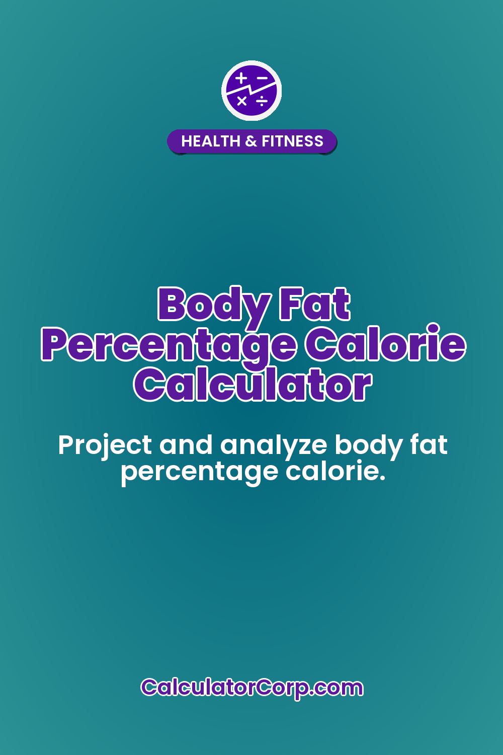 Body Fat Percentage Calorie Calculator