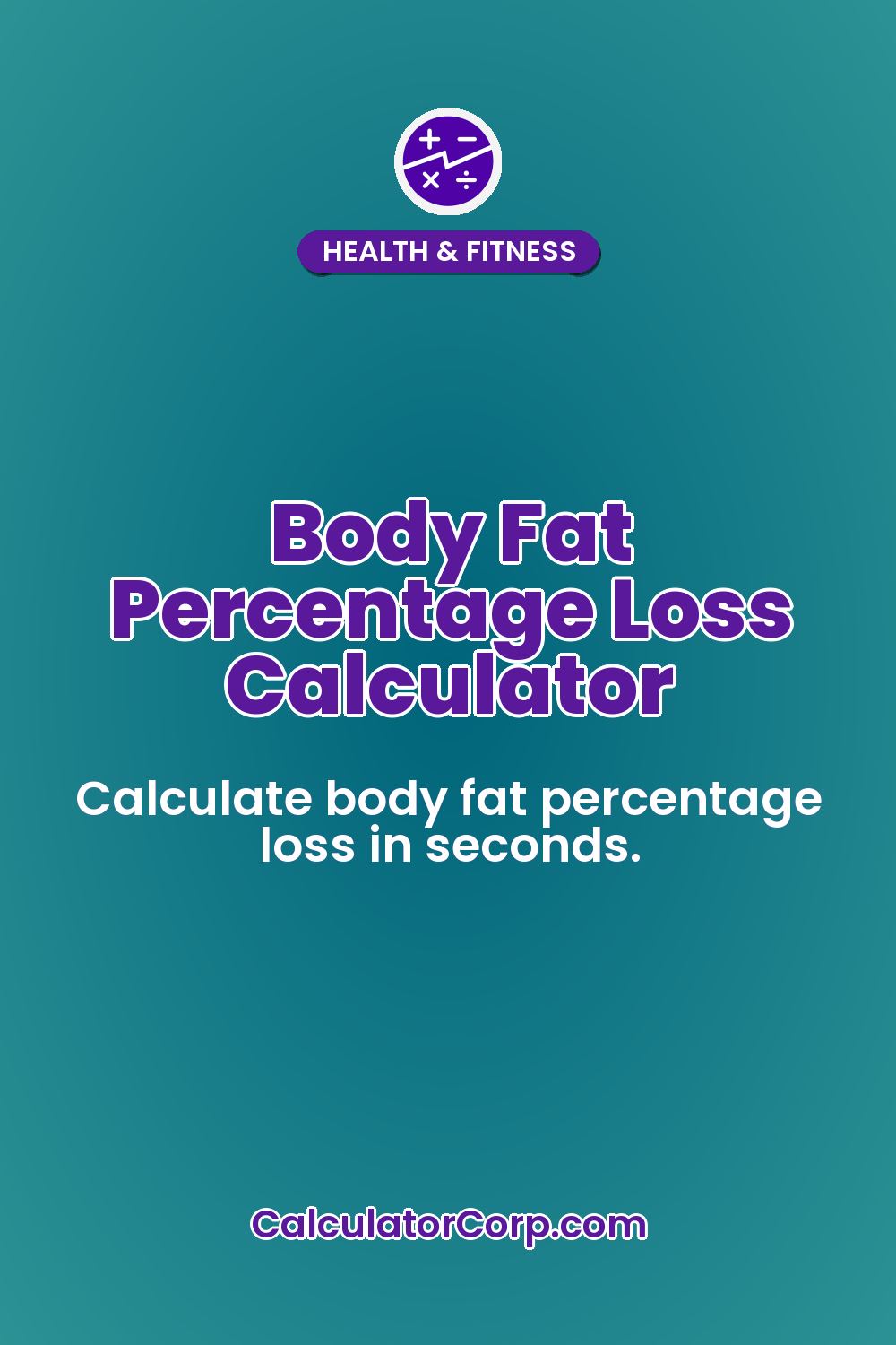 Body Fat Percentage Loss Calculator