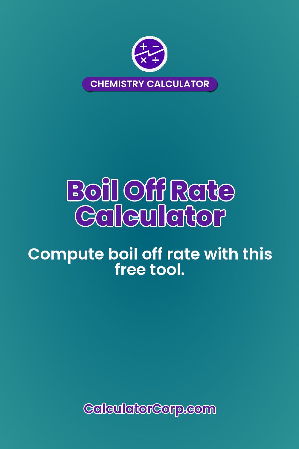 Boil Off Rate Calculator
