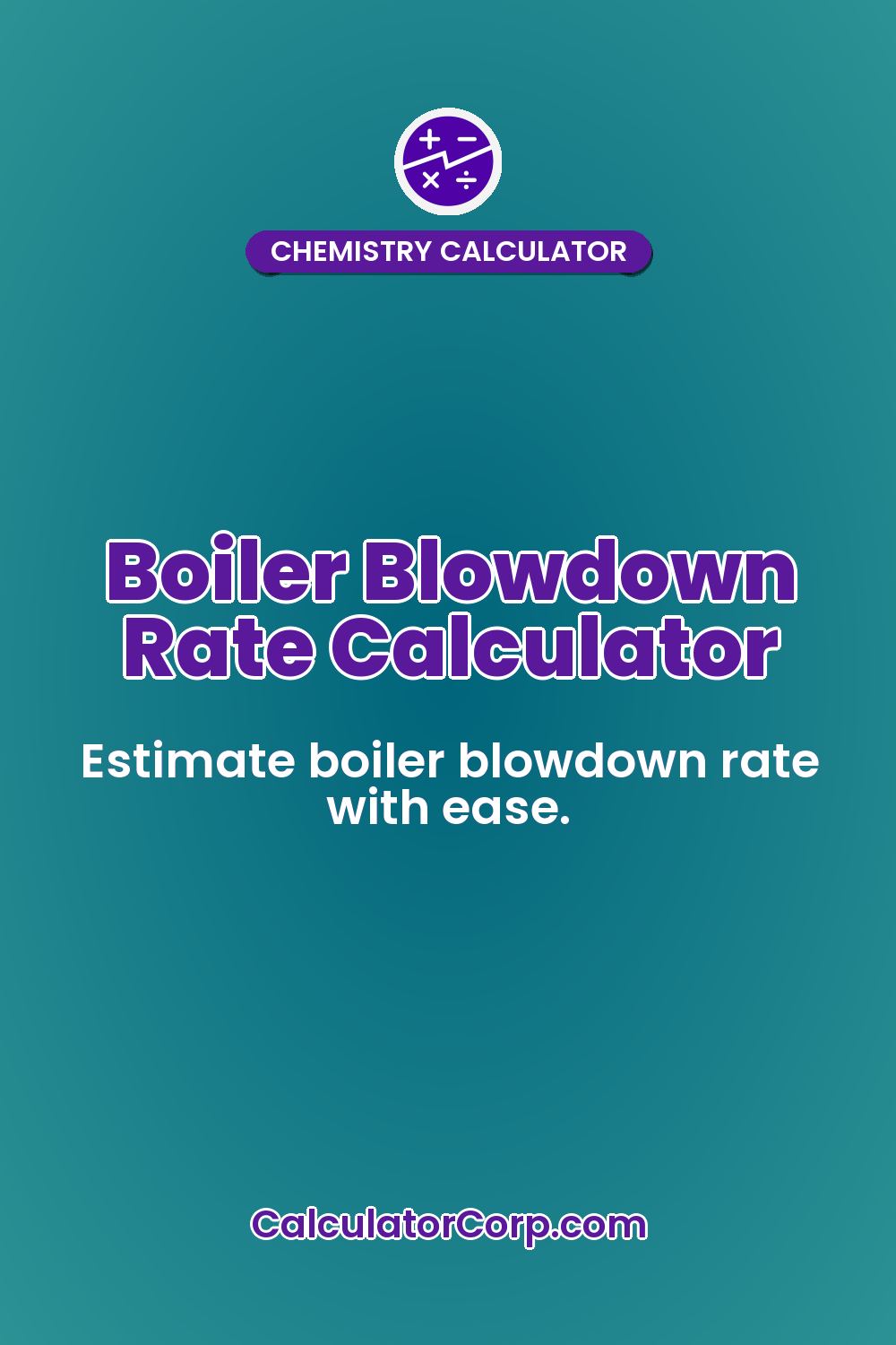 Boiler Blowdown Rate Calculator