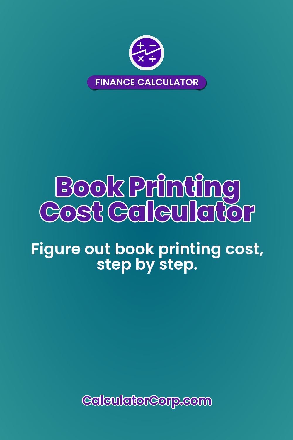 Book Printing Cost Calculator