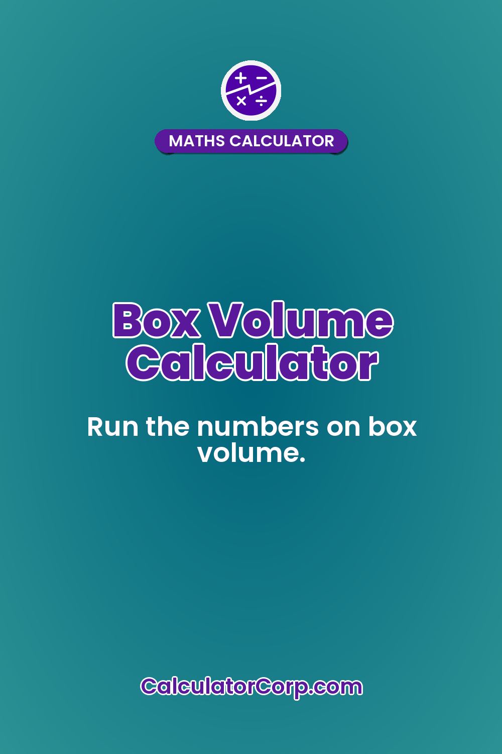 Box Volume Calculator