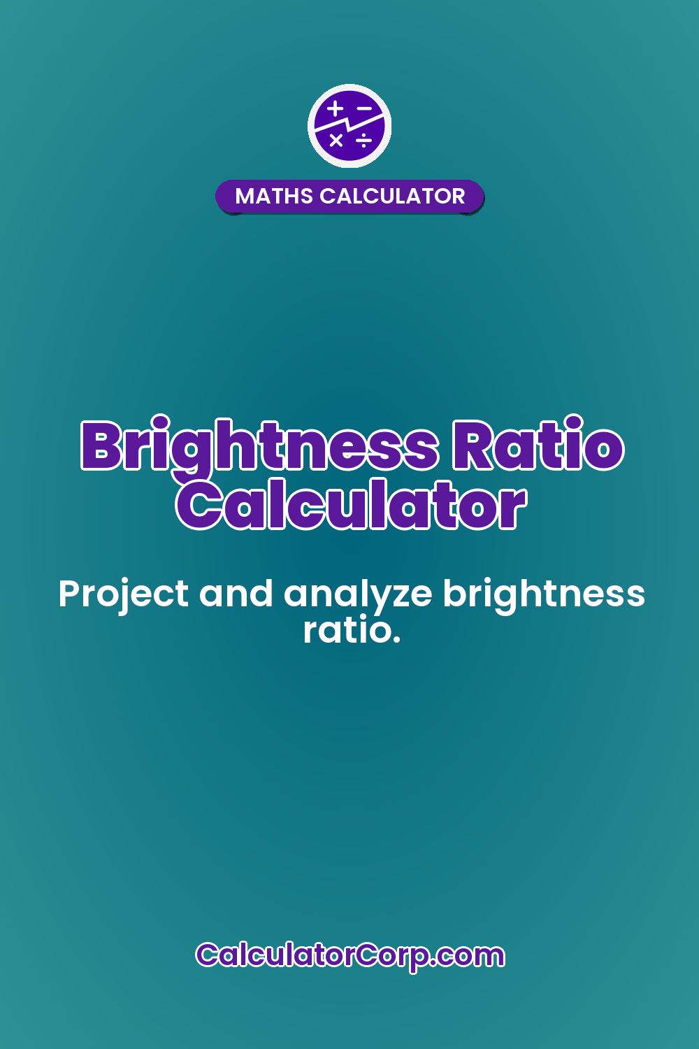 Brightness Ratio Calculator