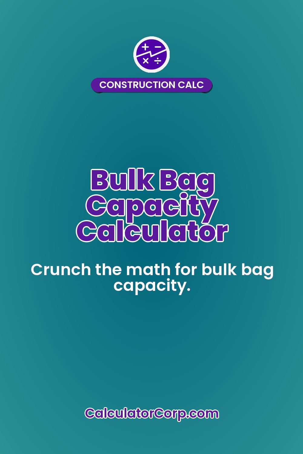Bulk Bag Capacity Calculator