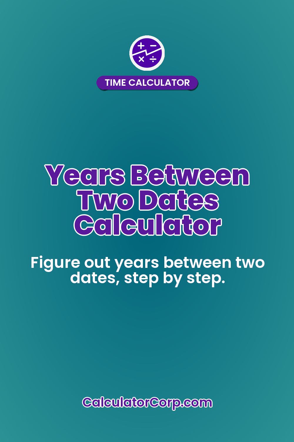 Years Between Two Dates Calculator