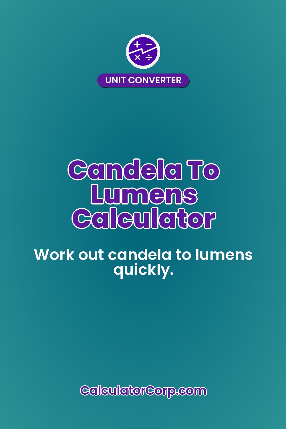 Candela To Lumens Calculator