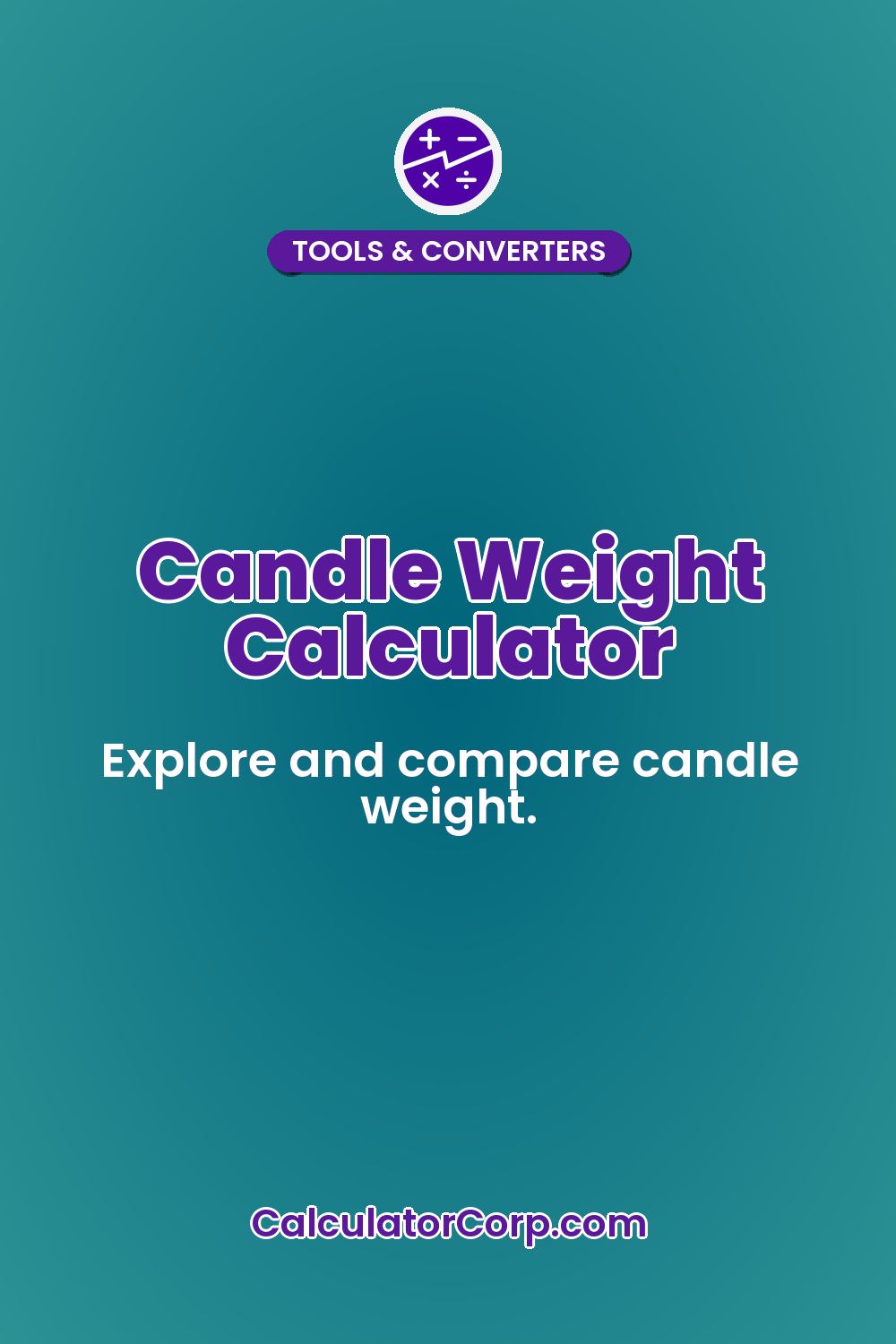 Candle Weight Calculator