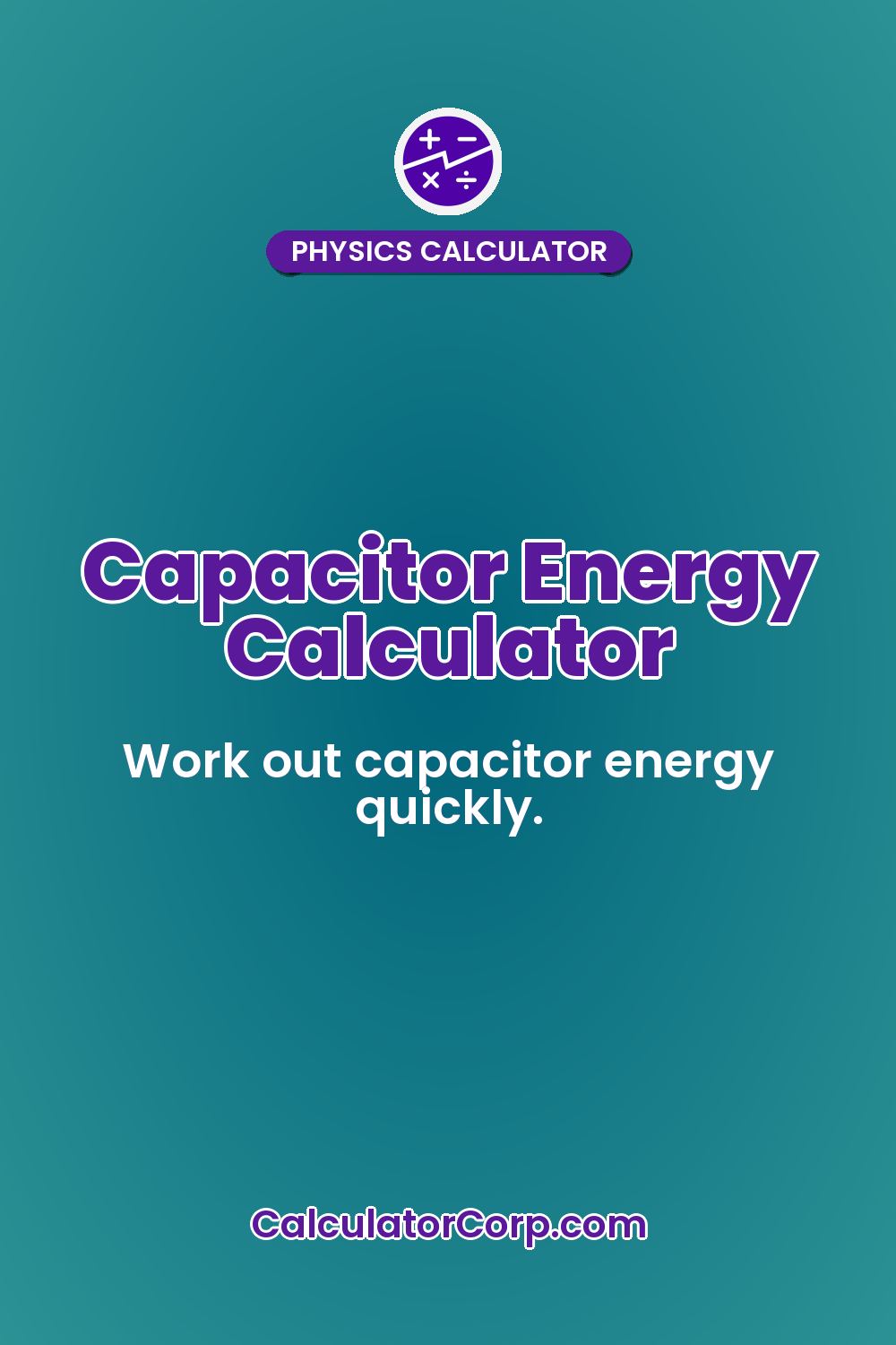 Capacitor Energy Calculator