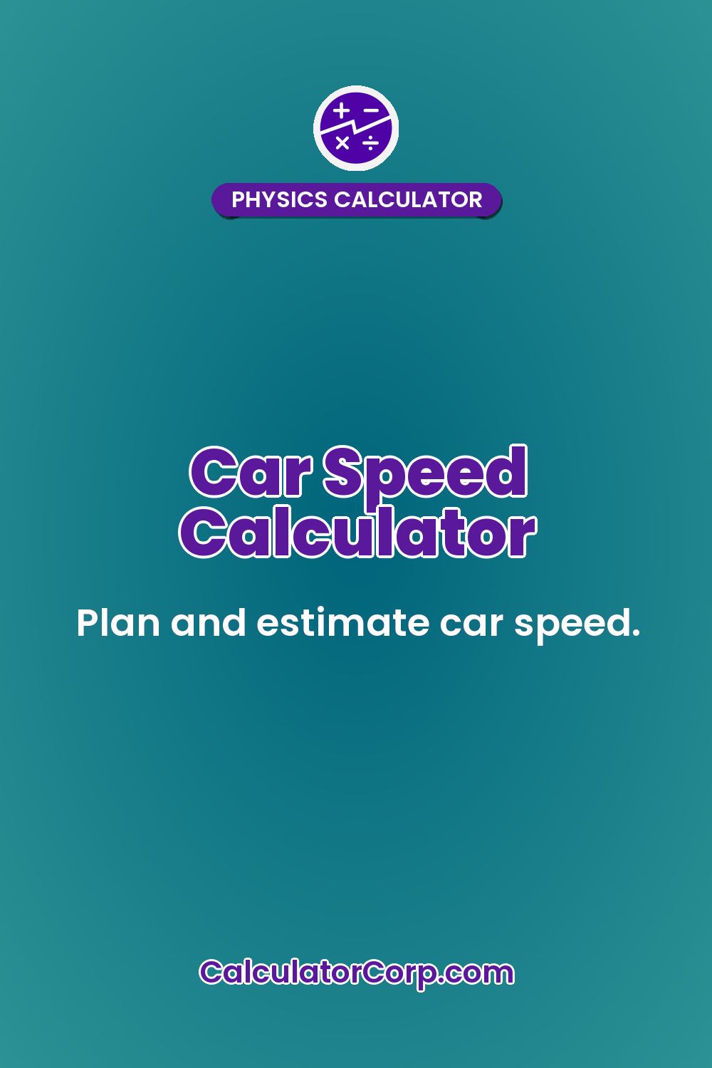 Car Speed Calculator