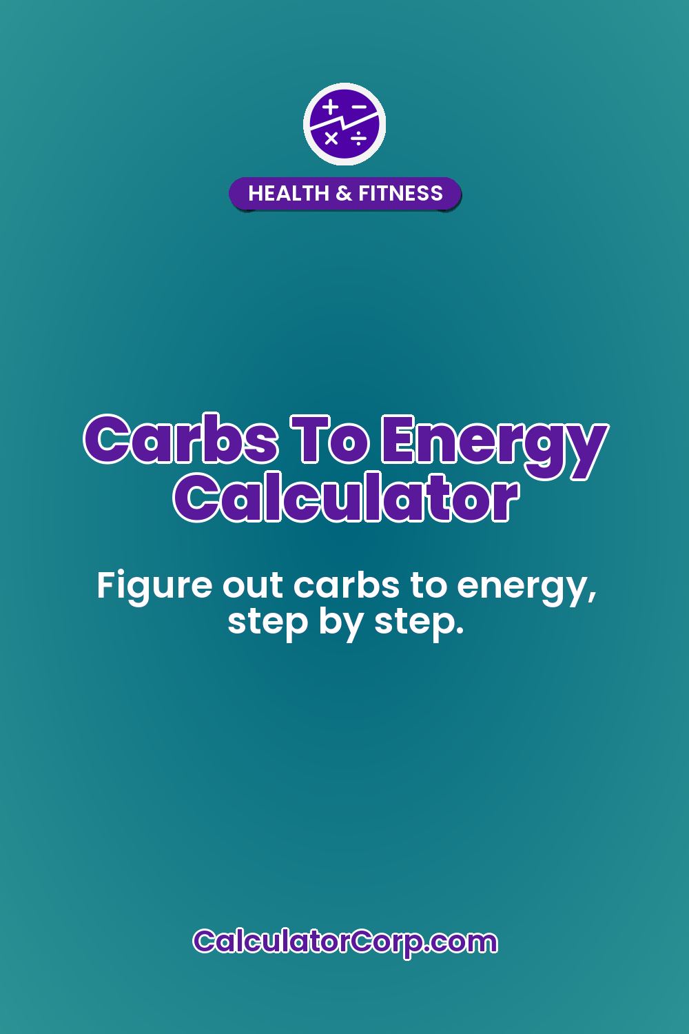 Carbs To Energy Calculator