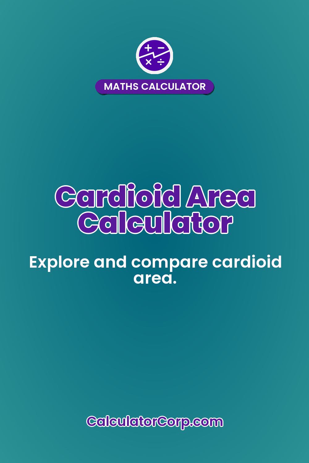 Cardioid Area Calculator