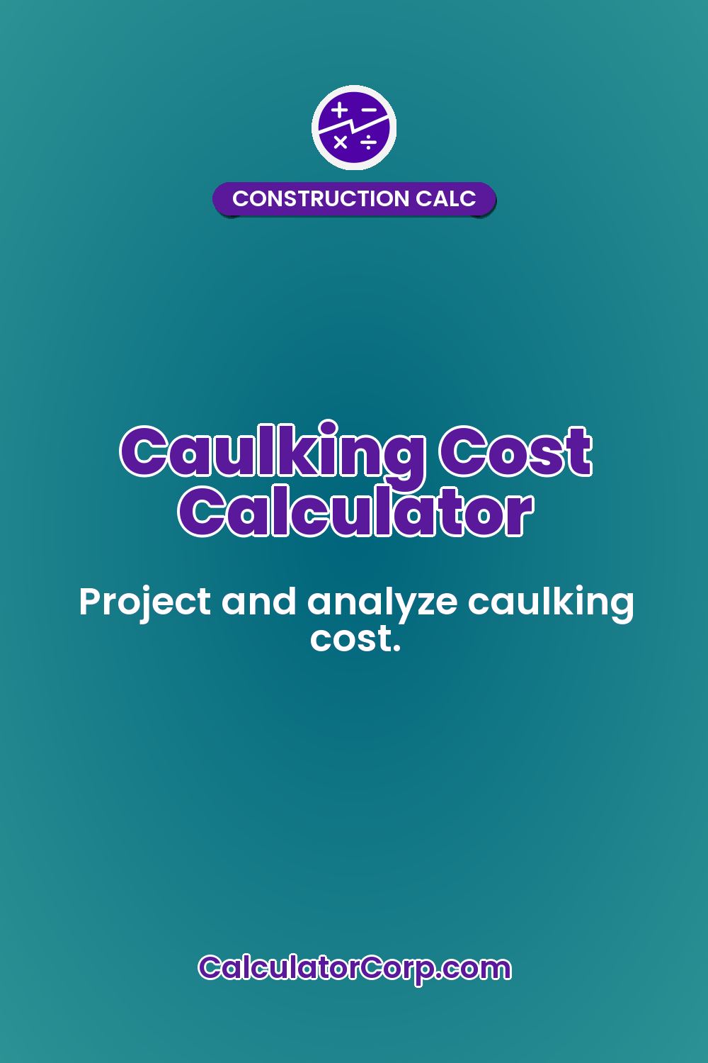 Caulking Cost Calculator