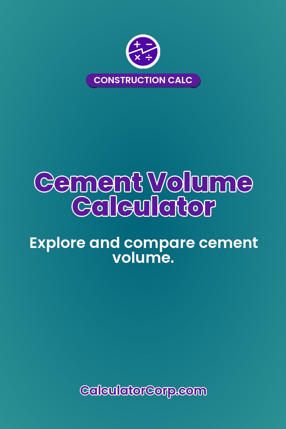 Cement Volume Calculator