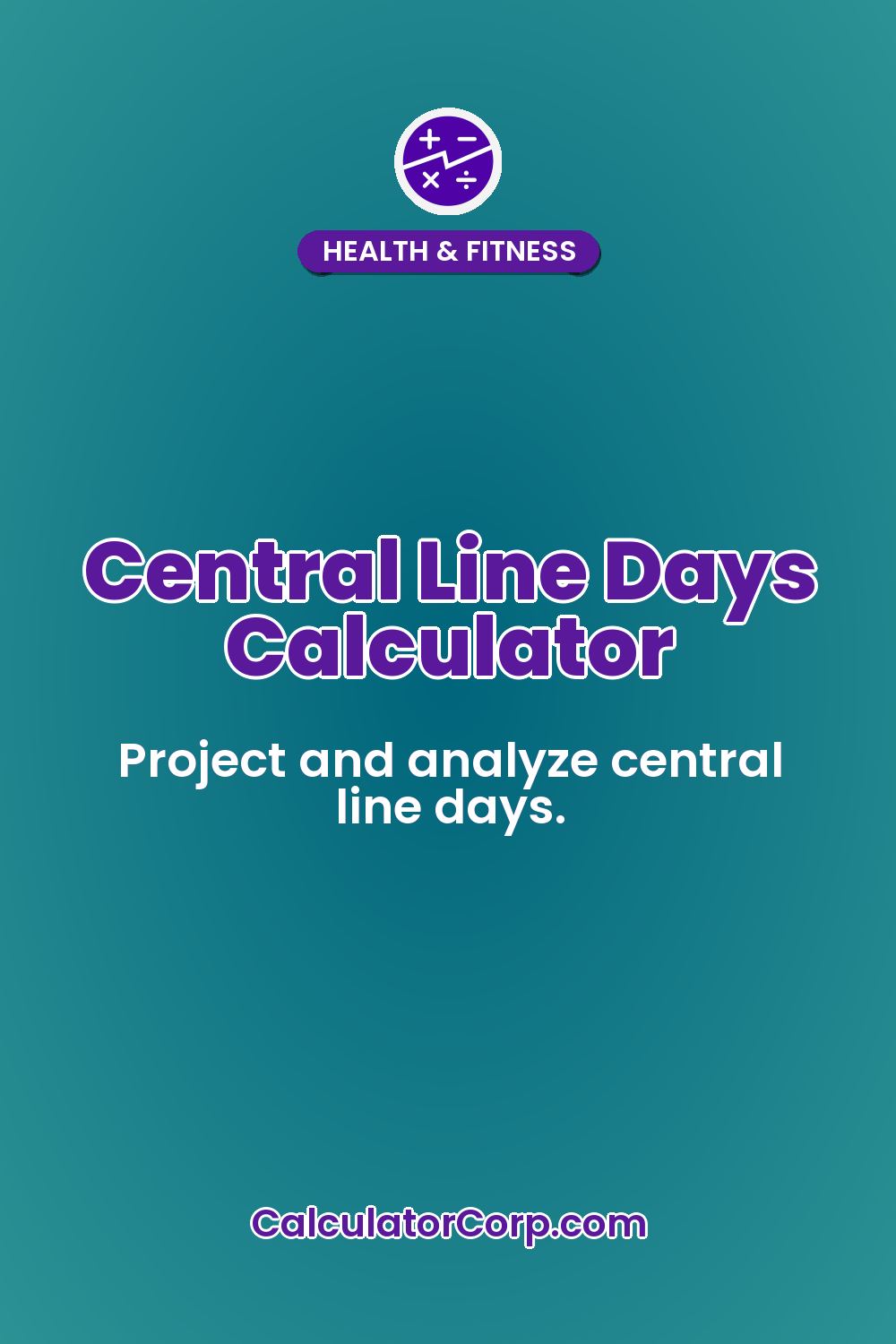 Central Line Days Calculator