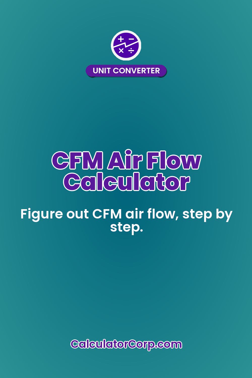 CFM Air Flow Calculator