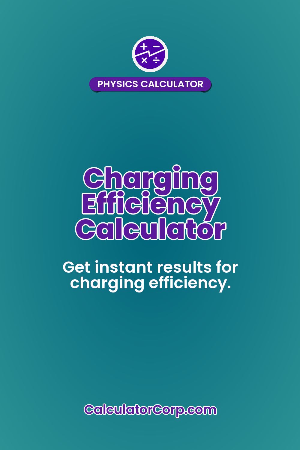 Charging Efficiency Calculator