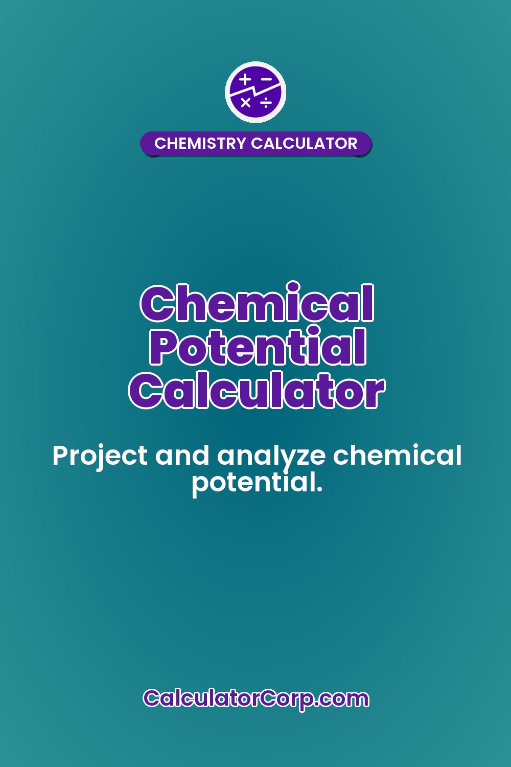 Chemical Potential Calculator