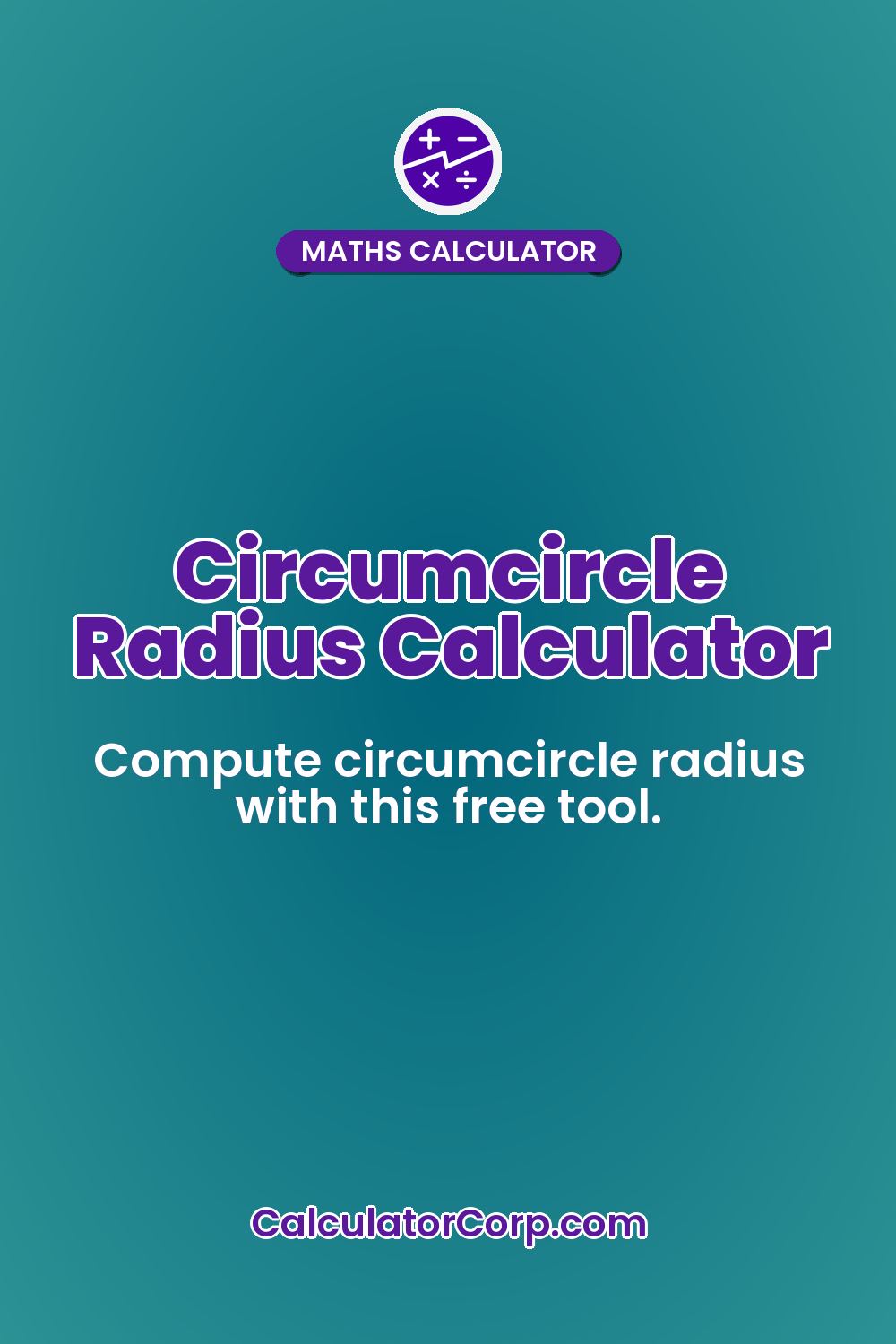 Circumcircle Radius Calculator