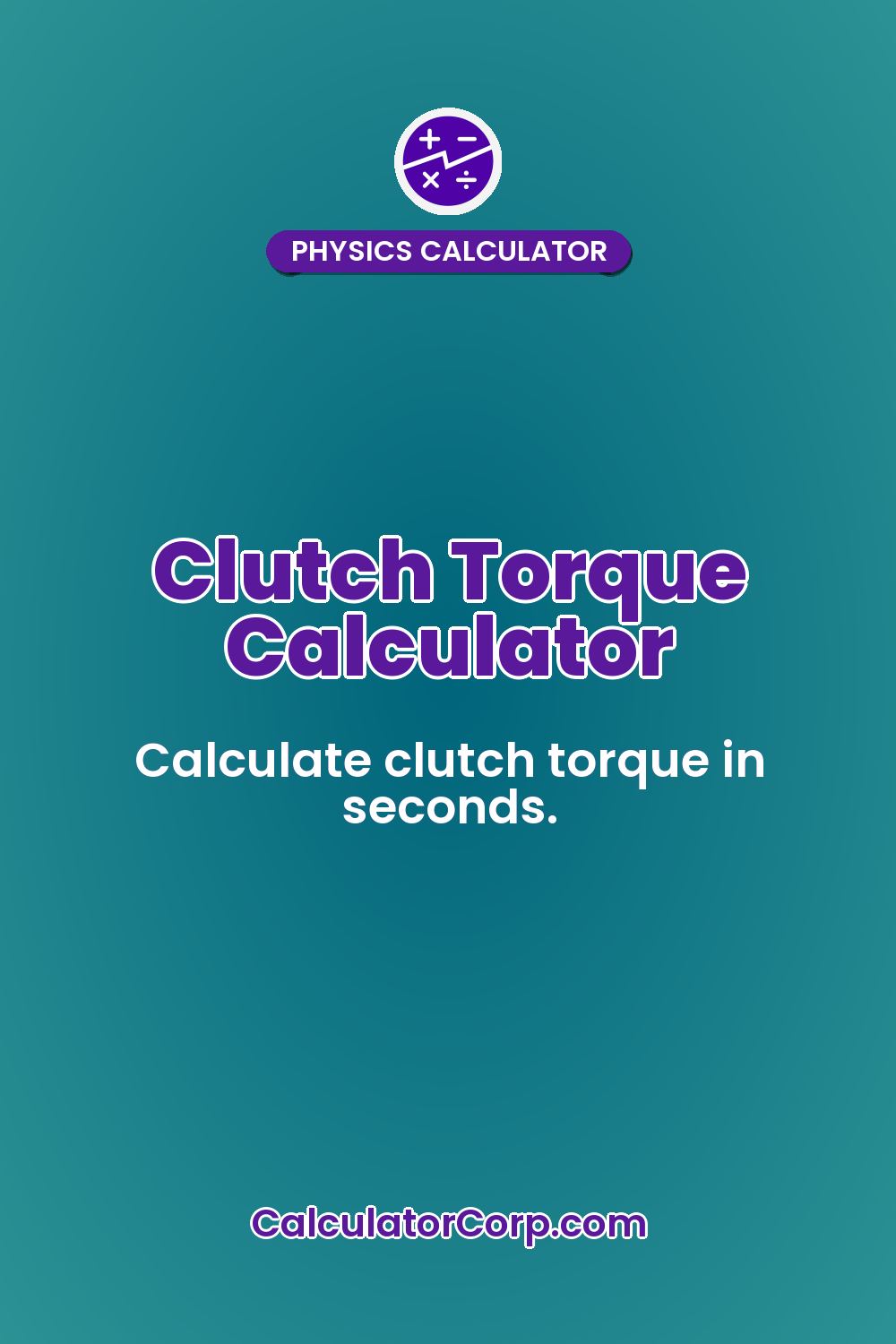Clutch Torque Calculator