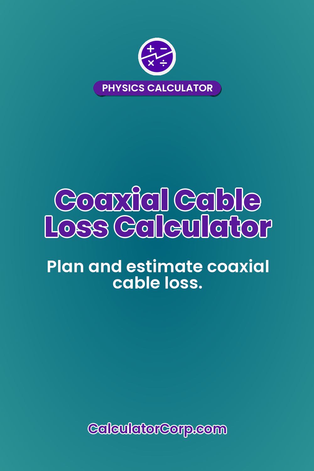 Coaxial Cable Loss Calculator