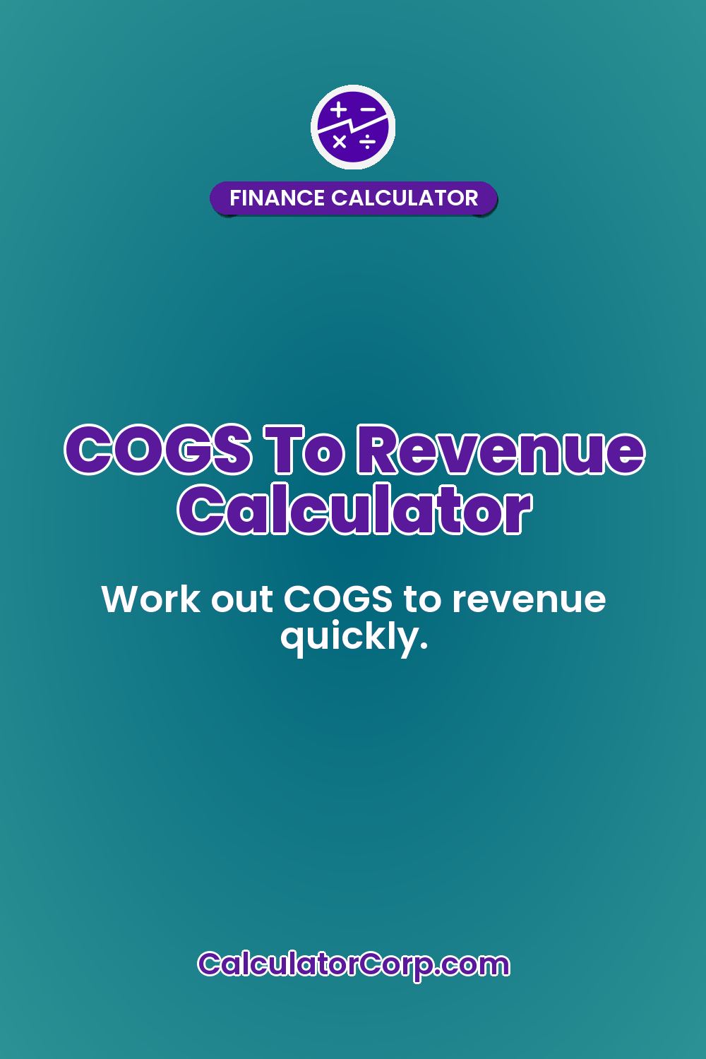 COGS To Revenue Calculator