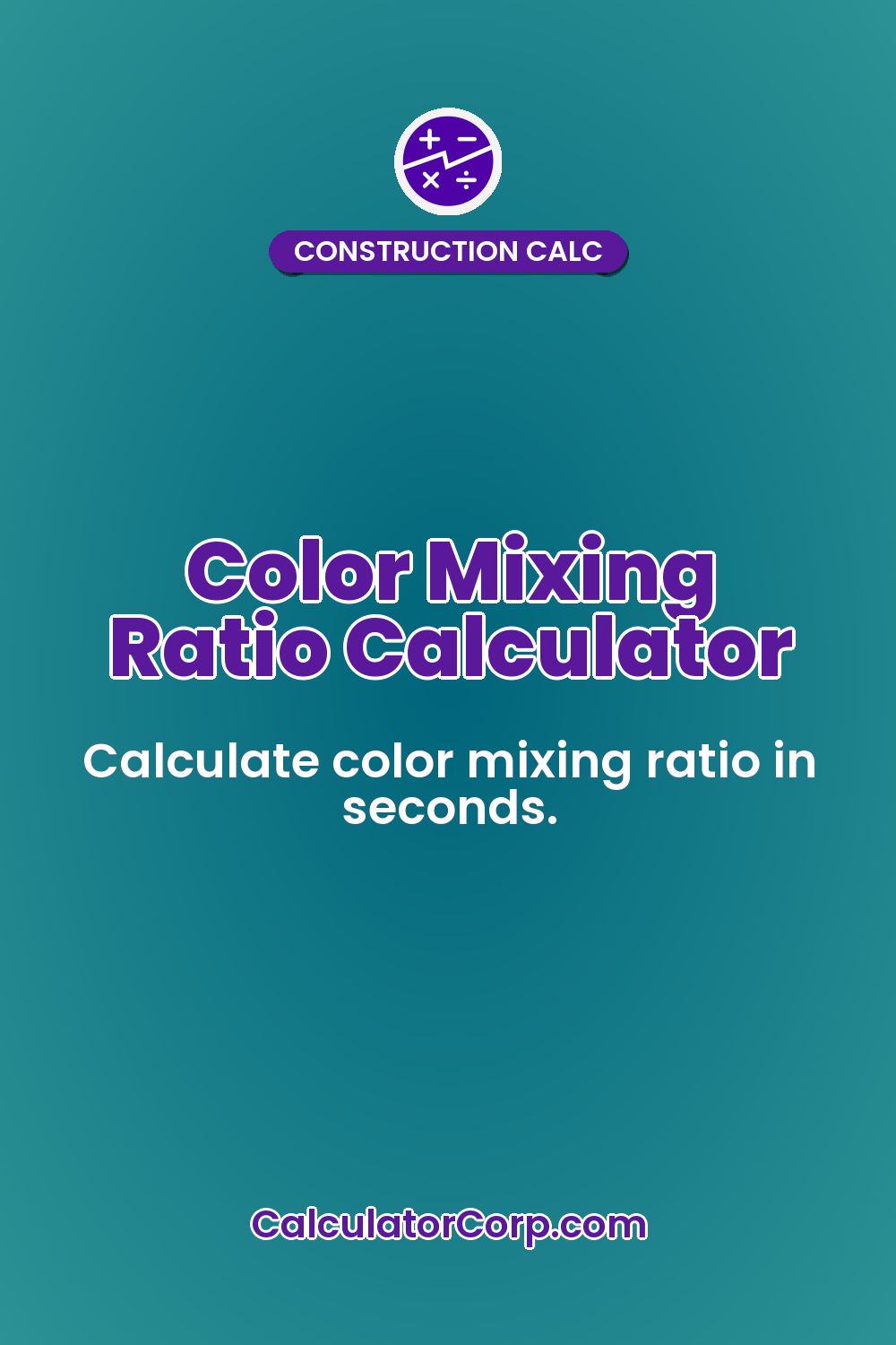 Color Mixing Ratio Calculator