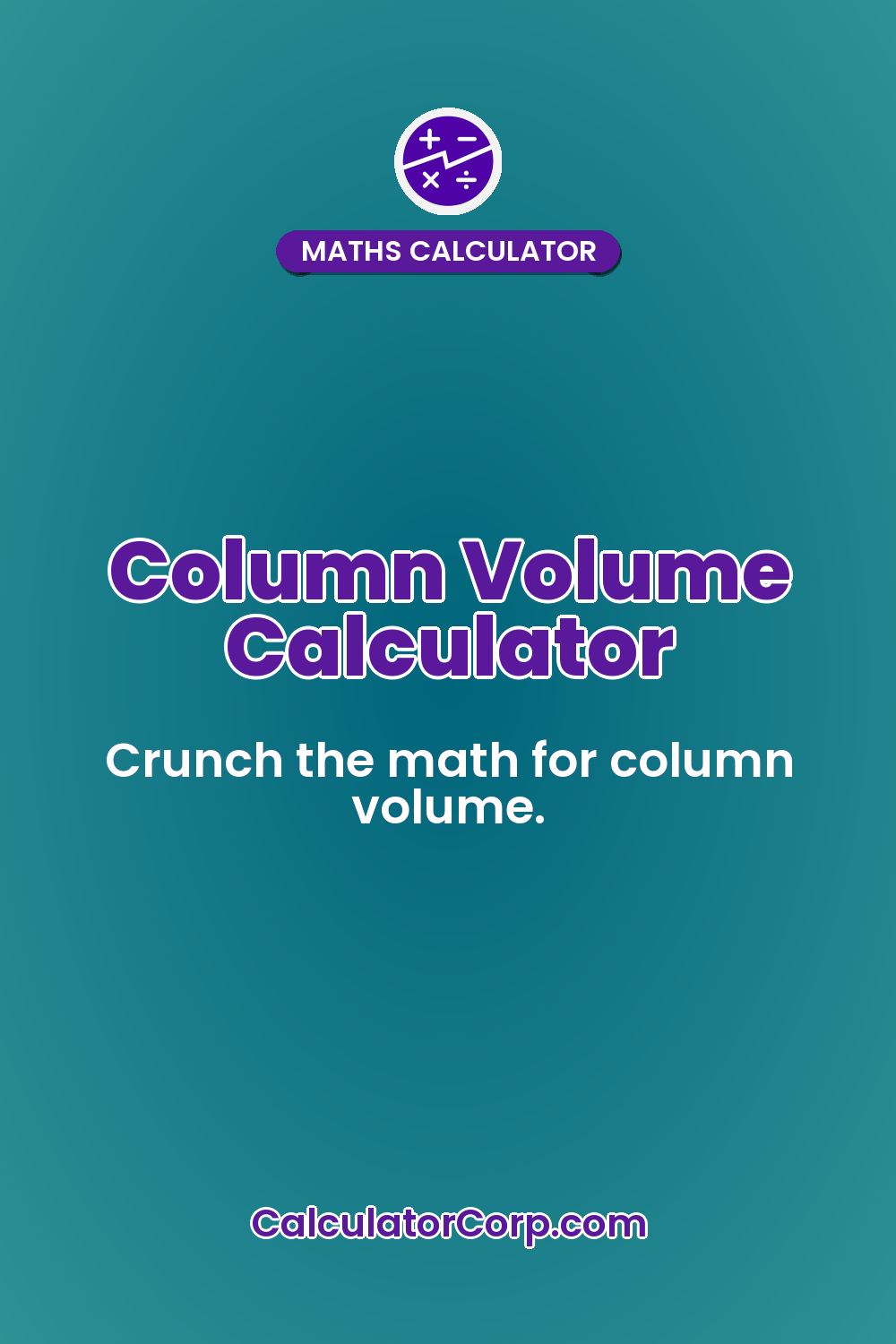 Column Volume Calculator