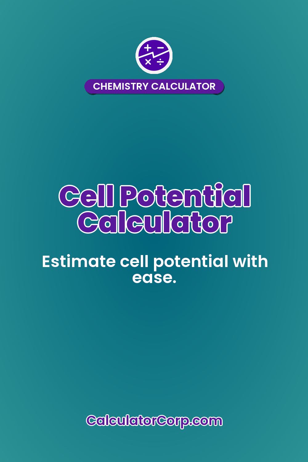 Cell Potential Calculator