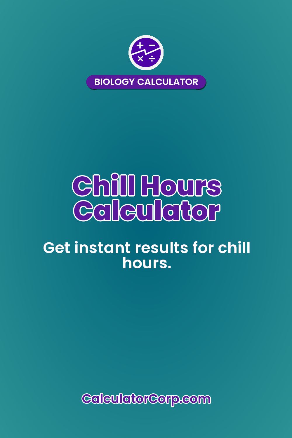 Chill Hours Calculator