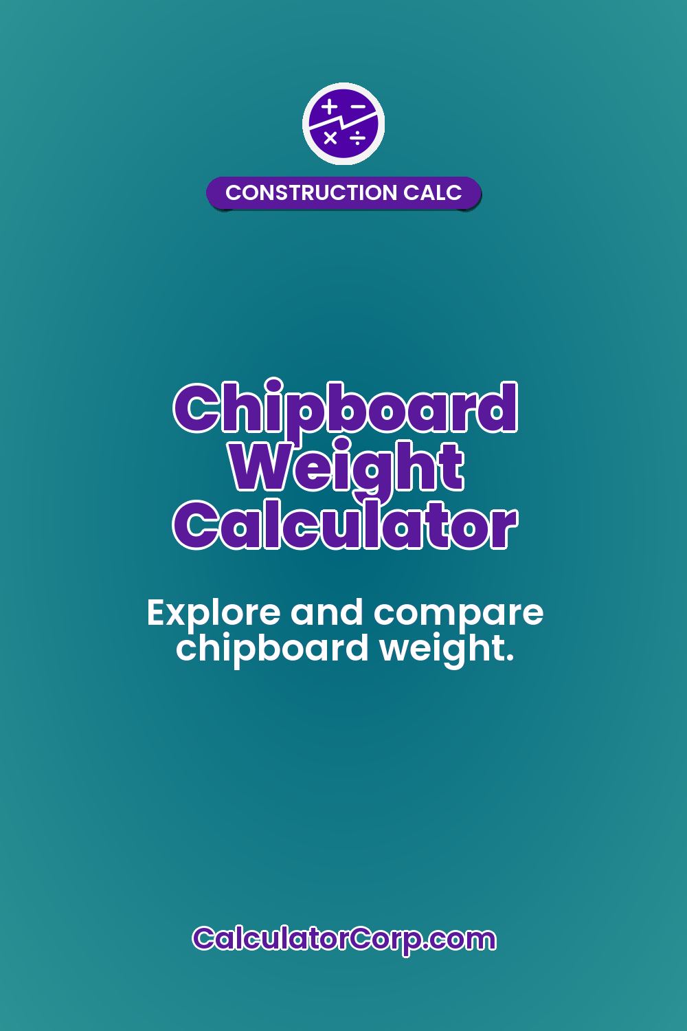 Chipboard Weight Calculator