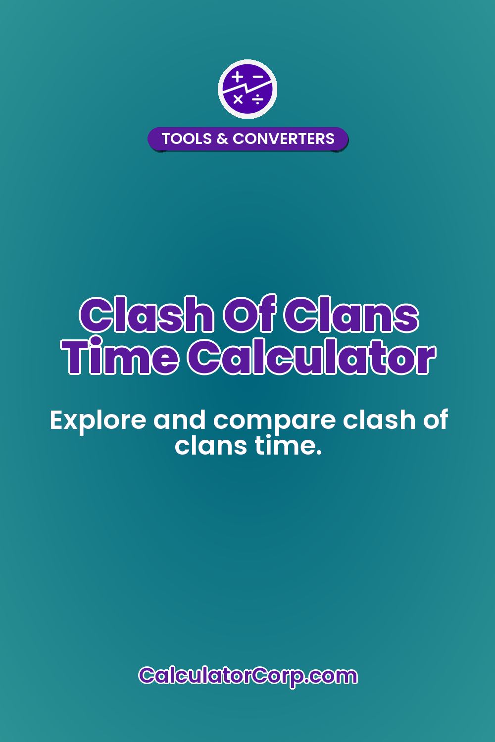 Clash Of Clans Time Calculator