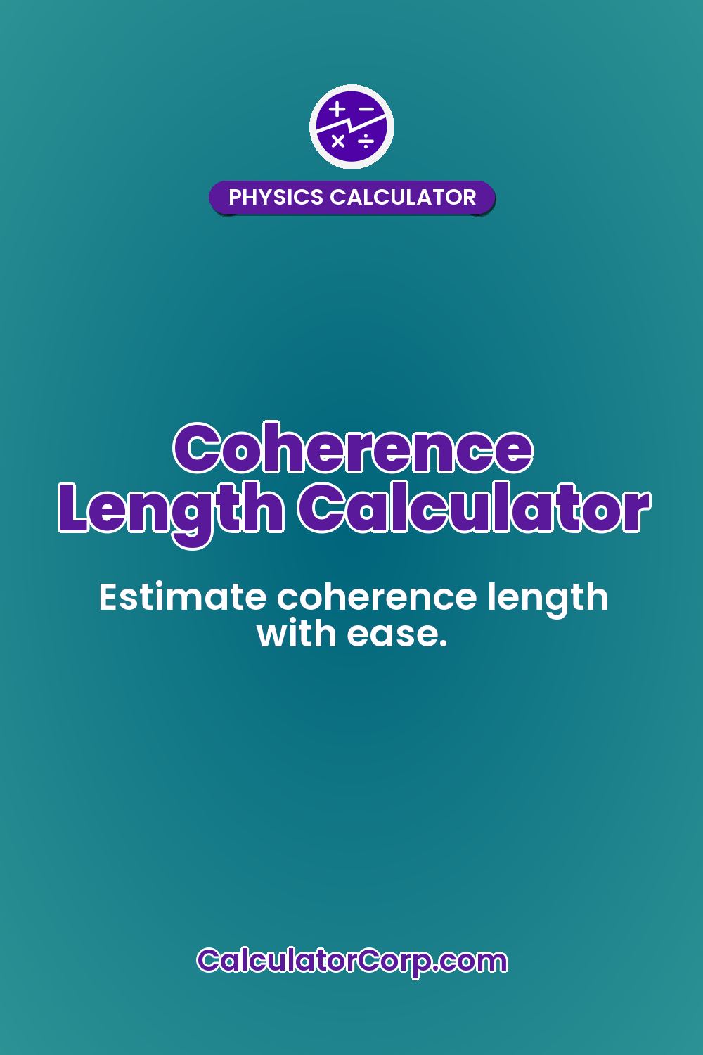 Coherence Length Calculator