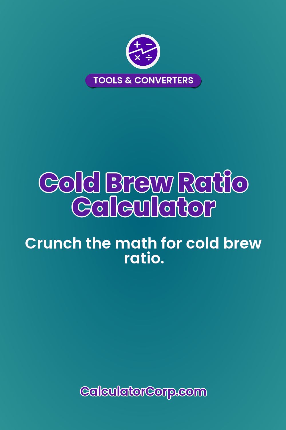 Cold Brew Ratio Calculator