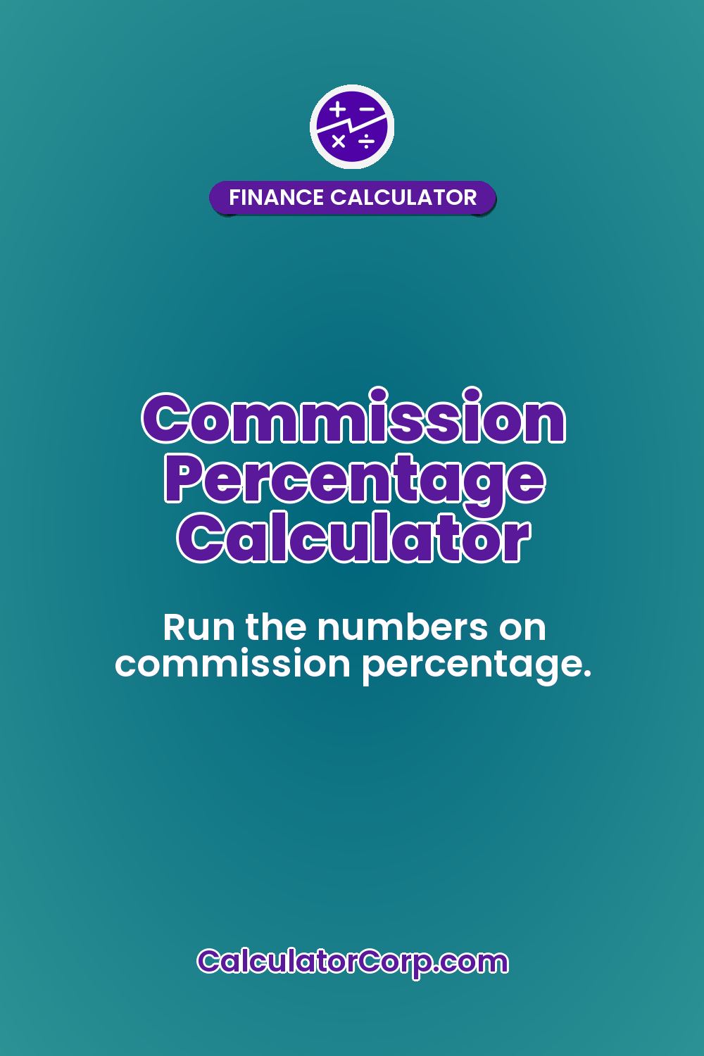 Commission Percentage Calculator