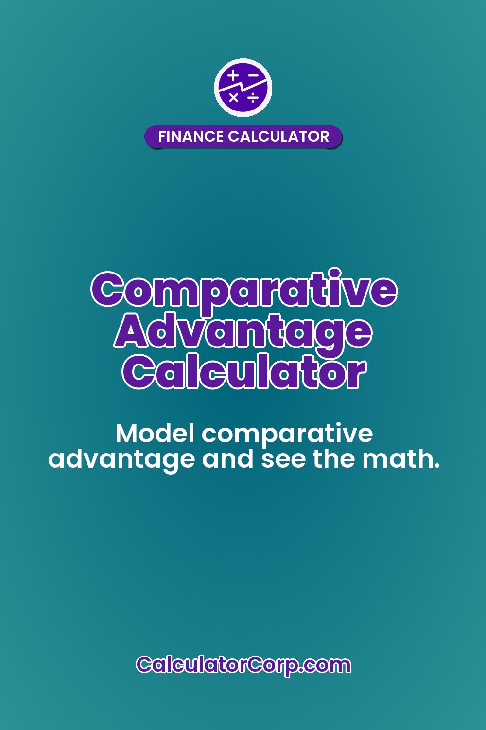 Comparative Advantage Calculator