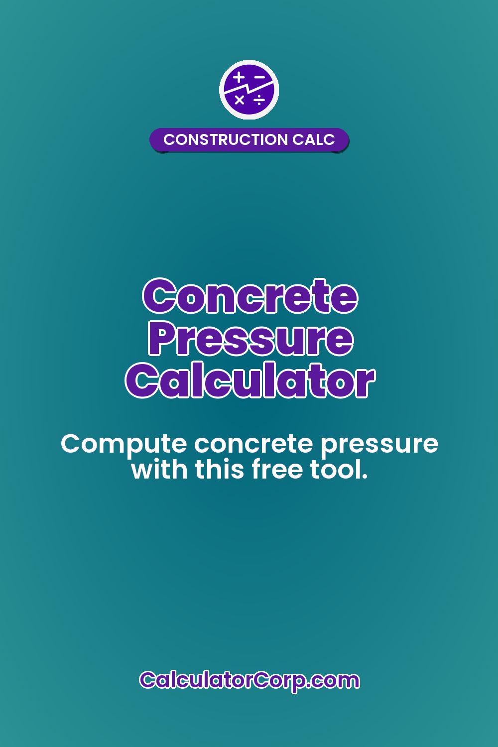 Concrete Pressure Calculator