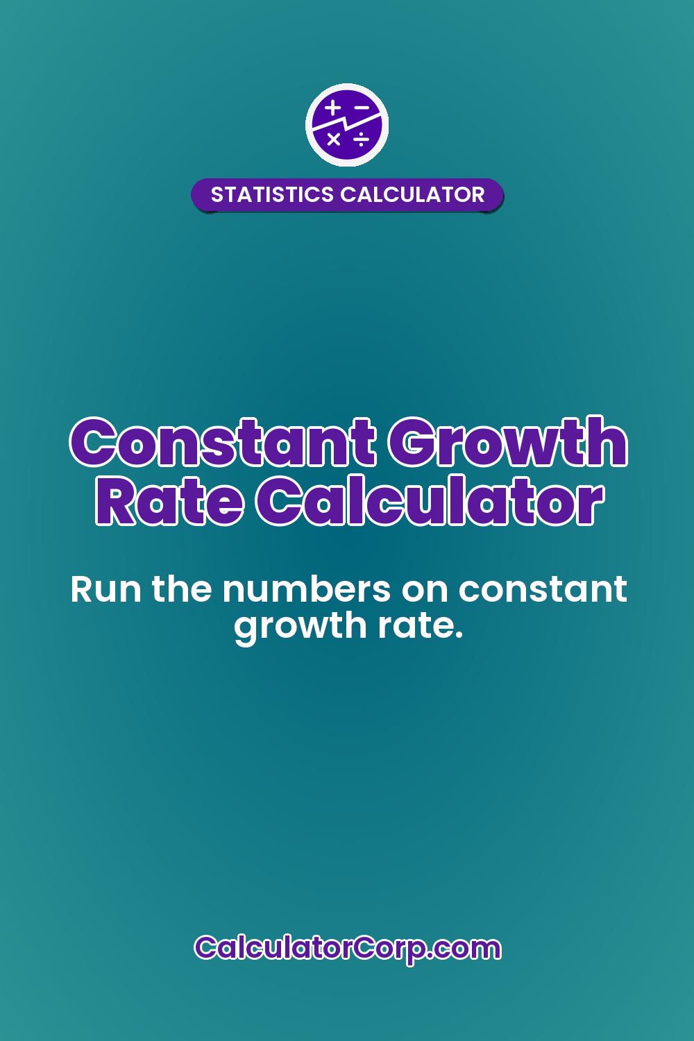 Constant Growth Rate Calculator