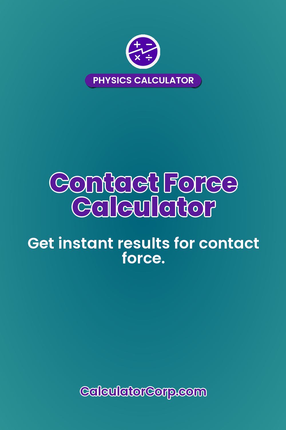 Contact Force Calculator