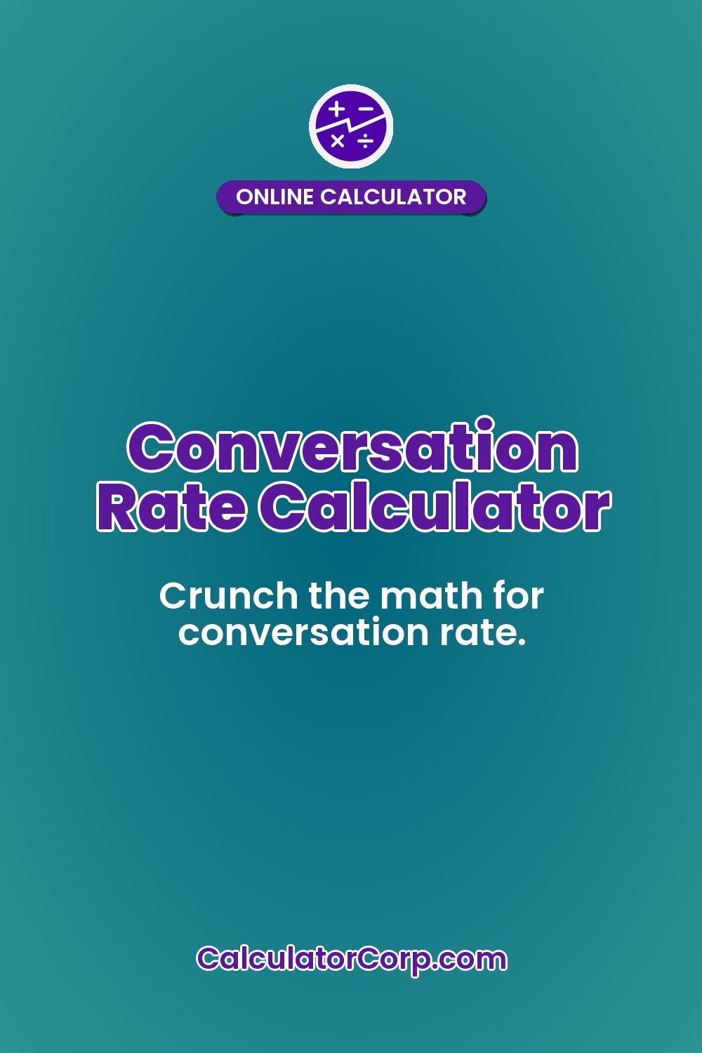 Conversation Rate Calculator