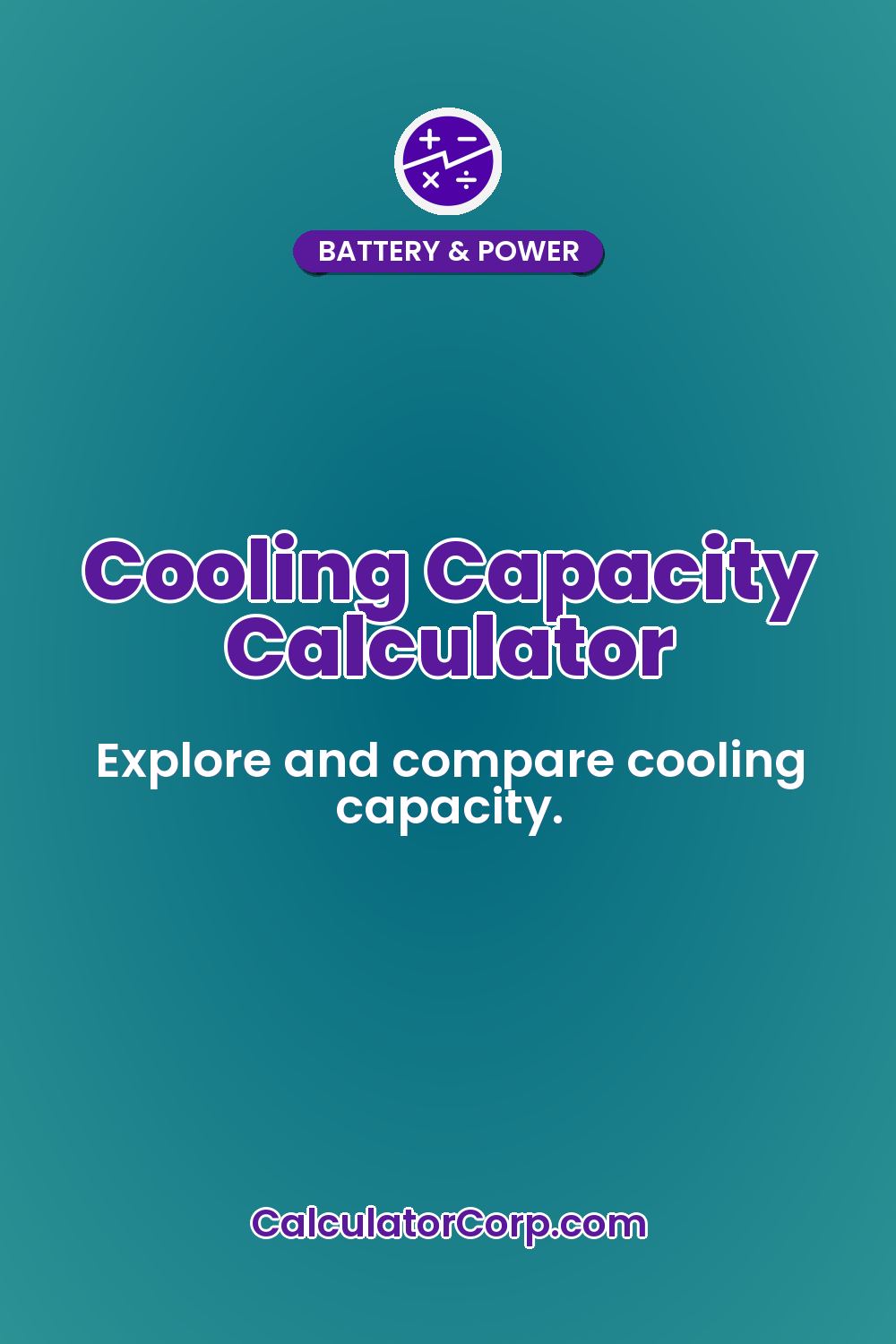 Cooling Capacity Calculator