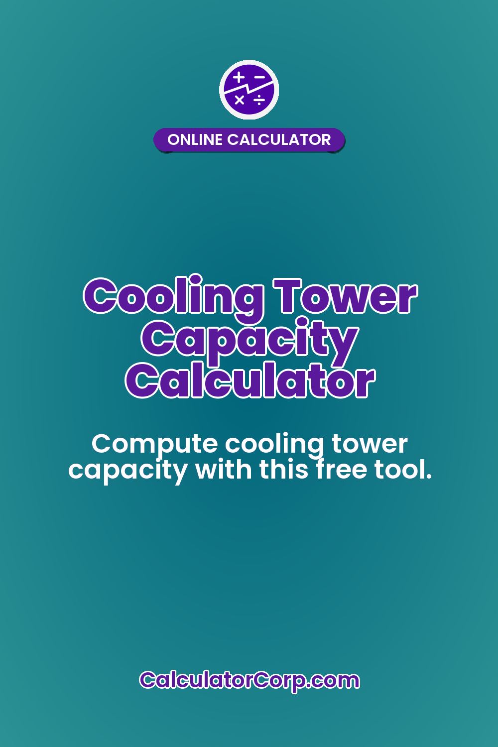 Cooling Tower Capacity Calculator