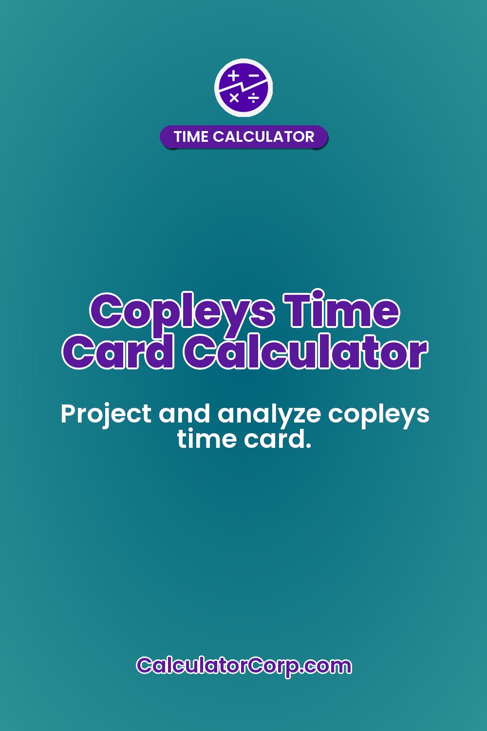 Copleys Time Card Calculator