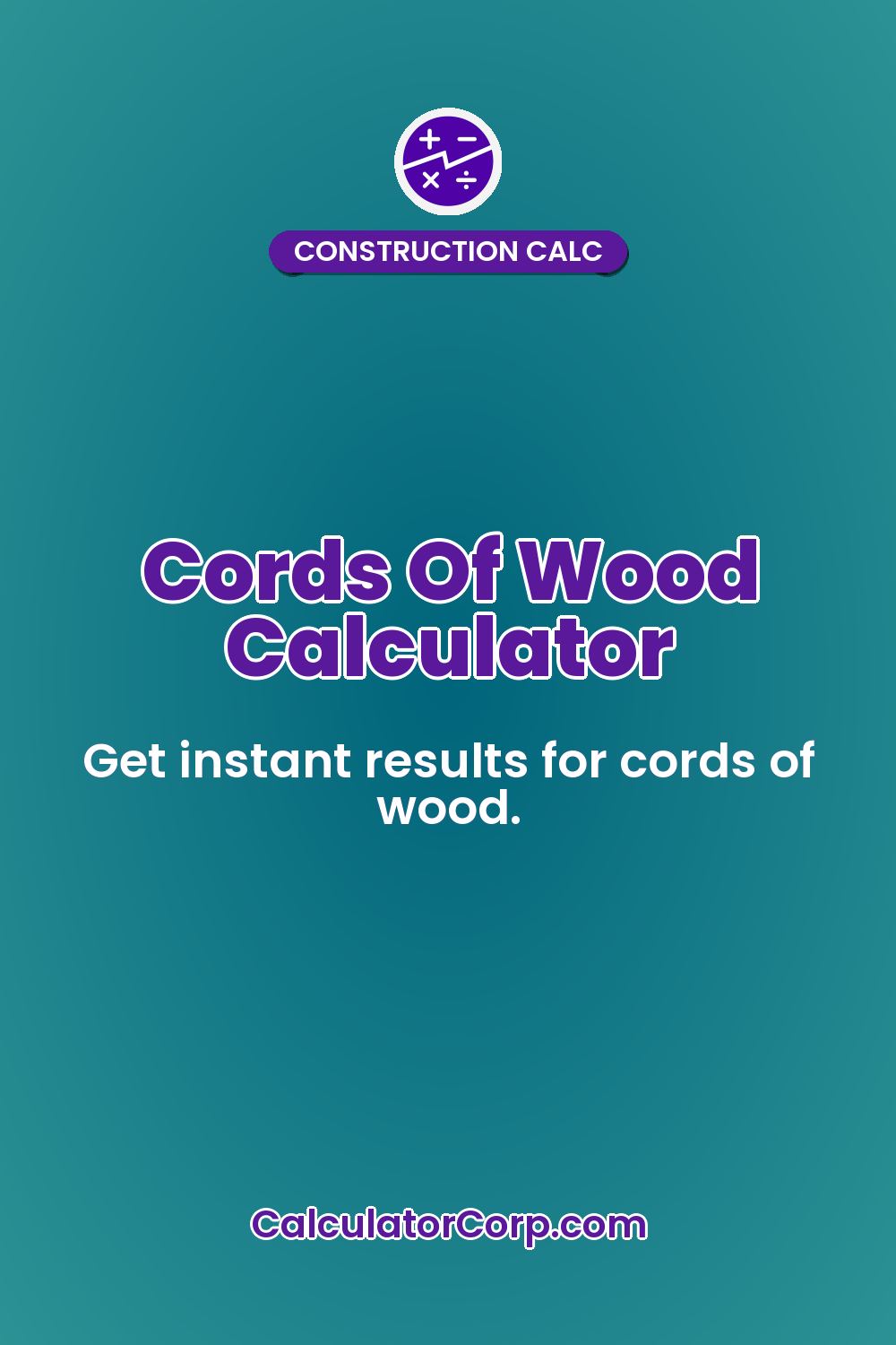 Cords Of Wood Calculator