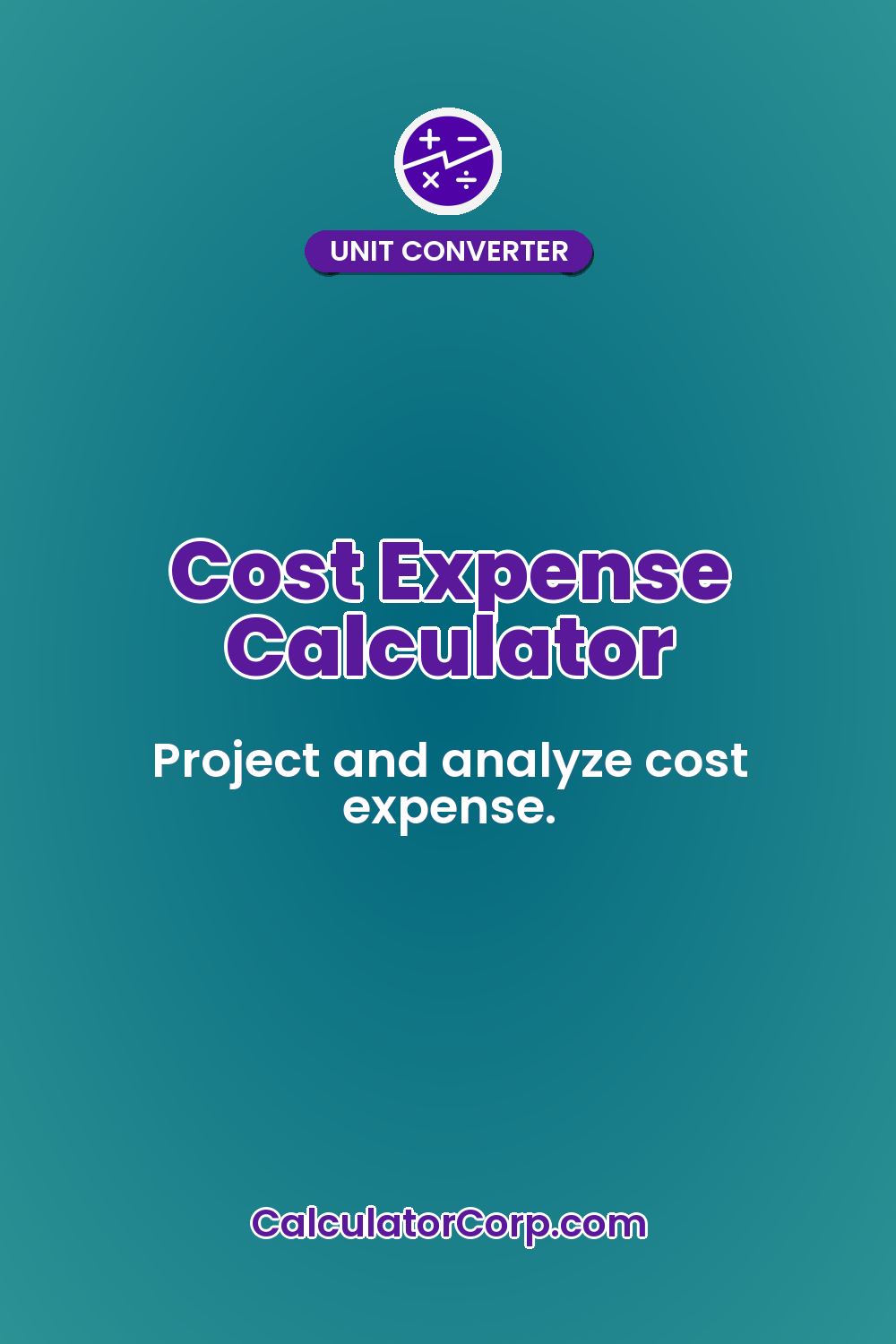 Cost Expense Calculator