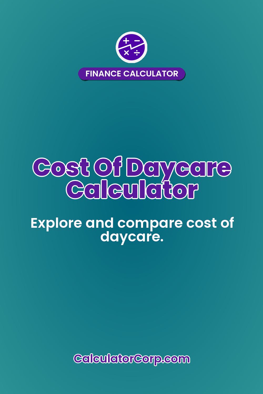 Cost Of Daycare Calculator