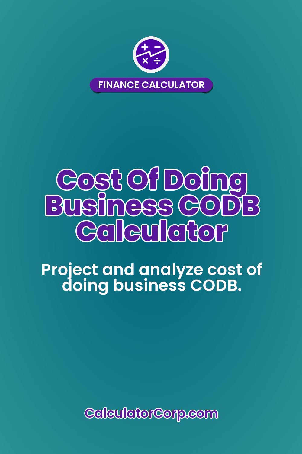 Cost Of Doing Business CODB Calculator