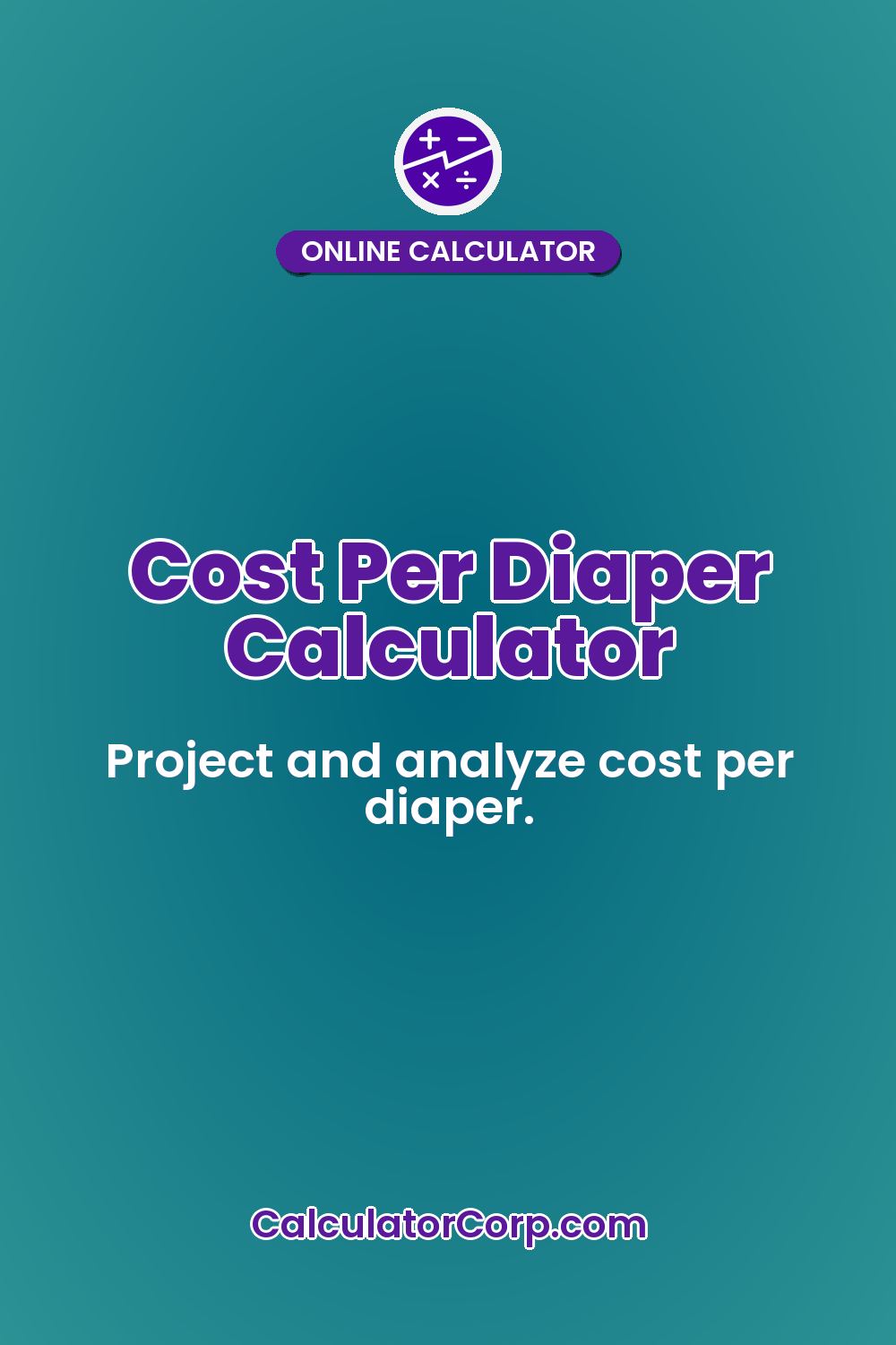 Cost Per Diaper Calculator