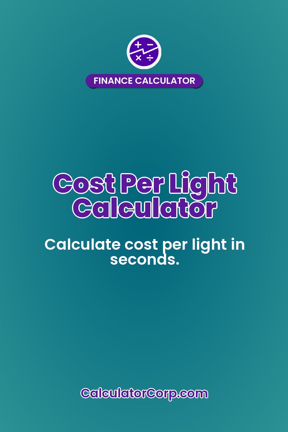 Cost Per Light Calculator
