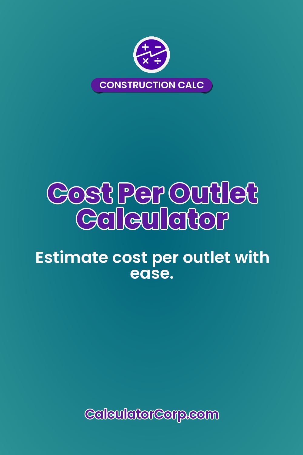 Cost Per Outlet Calculator